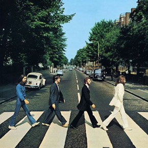 La célebre foto de Abbey Road 